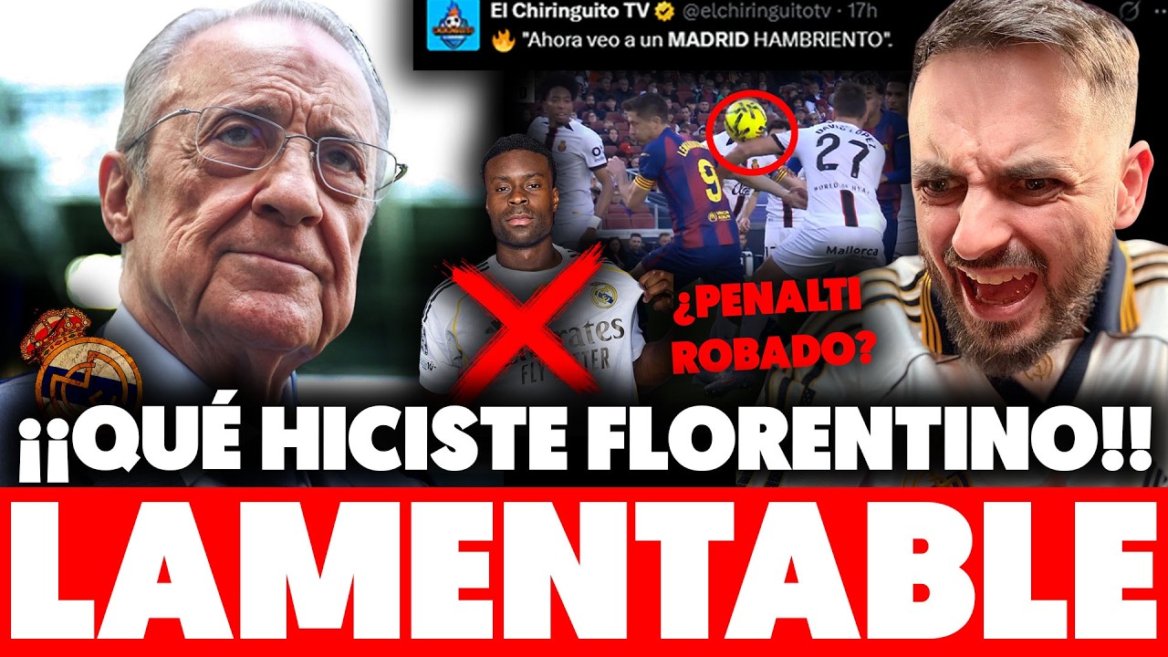 😡¡¡LAMENTABLE!! el MADRID RECHAZÓ FICHAR porque ESTA PLANTILLA GANARÁ la CHAMPIONS · ¿PENALTI BARÇA?