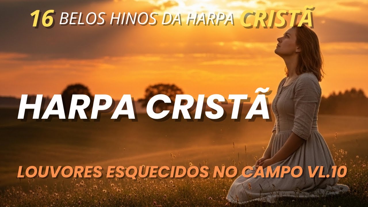 HINOS DA HARPA CRISTÃ COMPLETA  BELÍSSIMOS HINOS ANTIGOS INESQUECÍVEIS (volume 10)