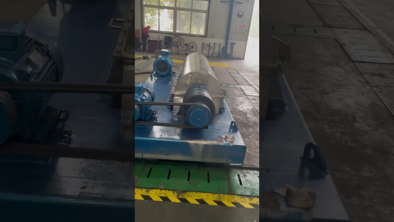 Decanter centrifuge testing and maintenance #decanter #centrifuge #daily #factory #manufacturer