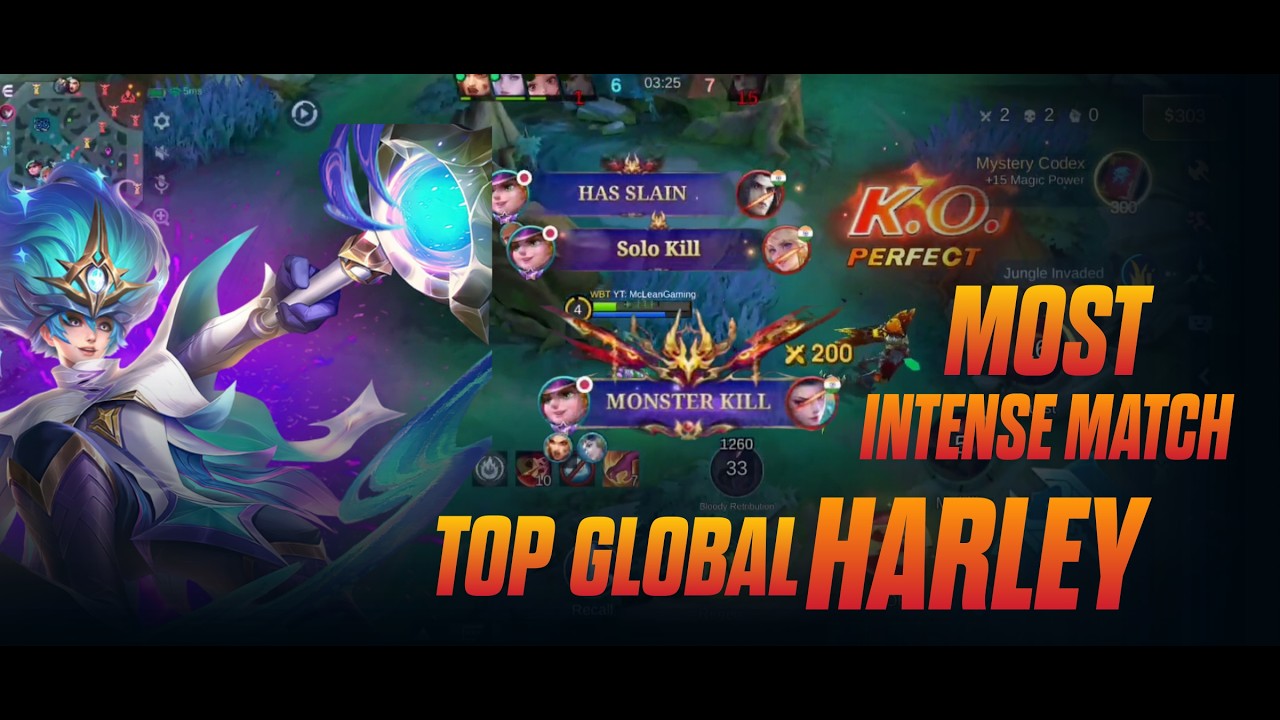 HARLEY BEST BUILD 2026 | BUILD TOP 1 GLOBAL HARLEY GAMEPLAY | MOBILE LEGENDS