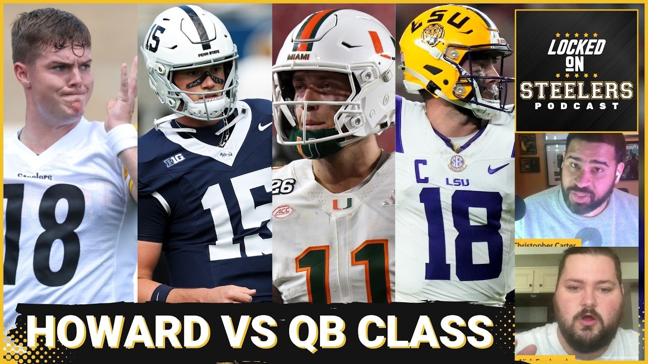 Steelers' Will Howard Better than Most QBs of 2026 NFL Draft? | CB Chris Johnson a Day 2 Option?