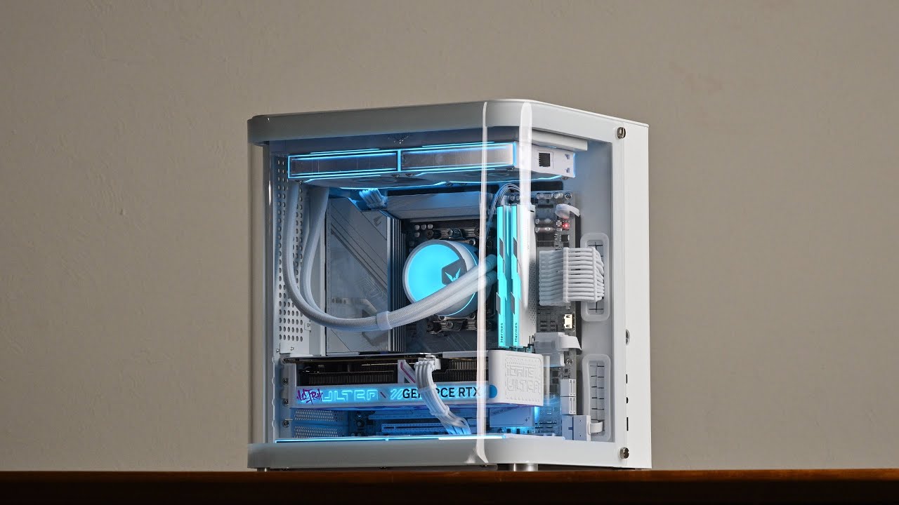 A Beautiful & Portable Jonsbo TK-1 Fish Tank Build