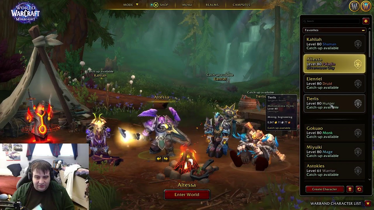 e7 guild wars, finishing game clean up (R1999, Wuwa, ZZZ) before WoW