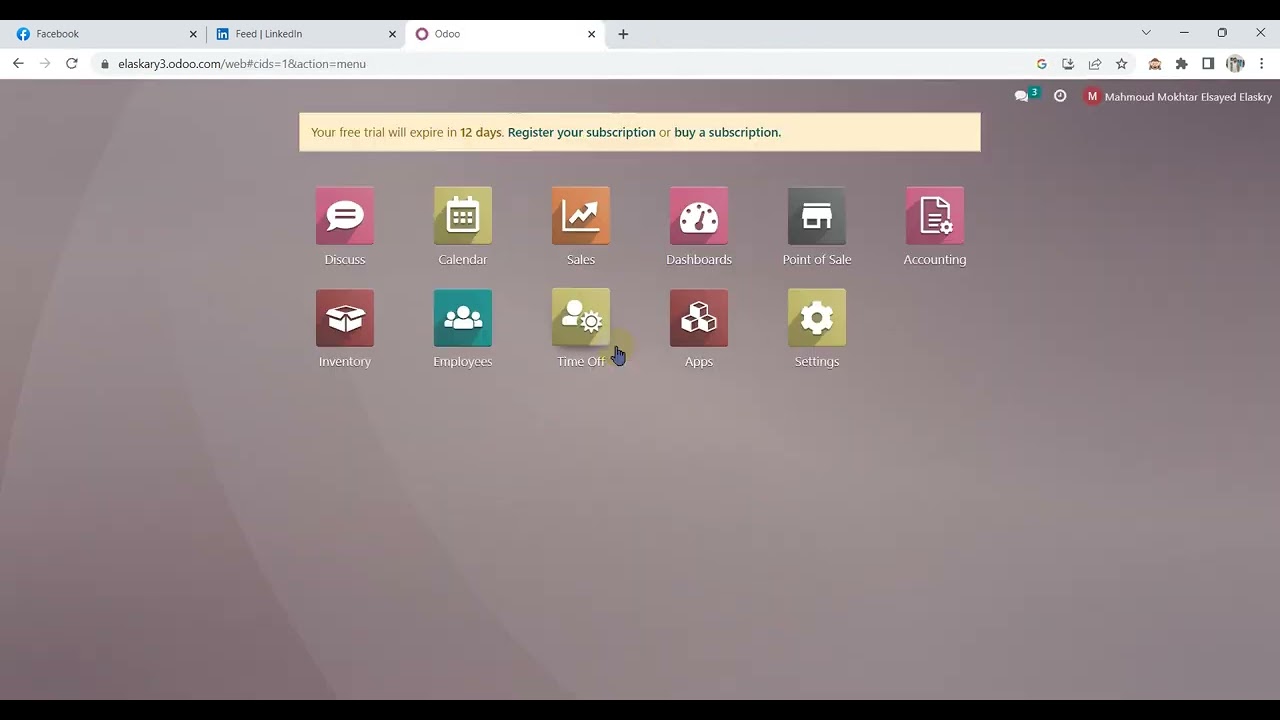 Odoo V.16 | HR | Time off  on Odoo| Full case   | الاجازات على اودو  وشرحها على حاله فعليه