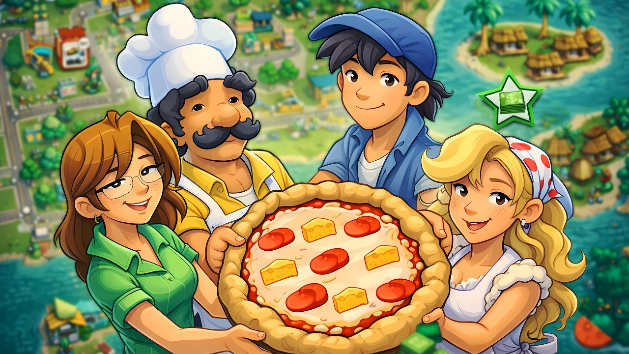 Pizza Frenzy (2005, PC) - PopCap Game Longplay