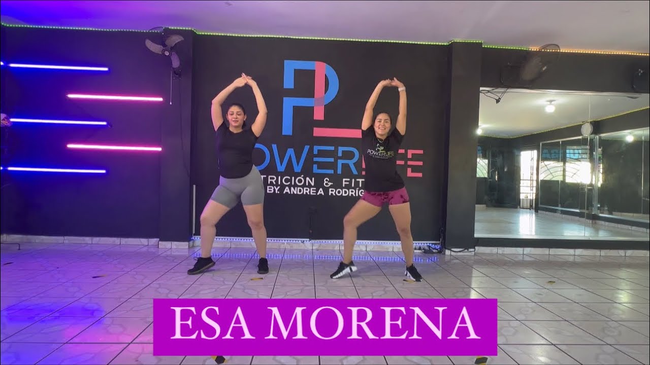 ESA MORENA - Richi Angel / zumba / coreografía / PowerLife