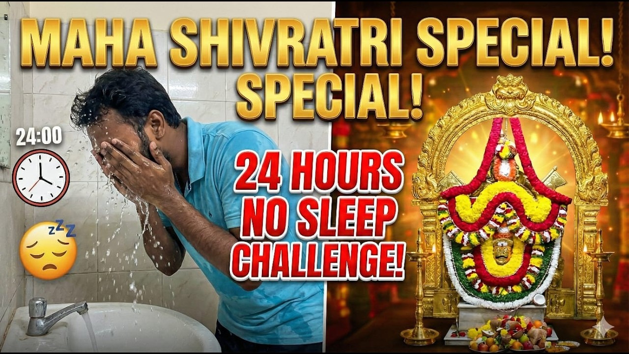 24 Hours no Sleep Challenge | Sanjayellur | Fun | Kannada 💛❤️