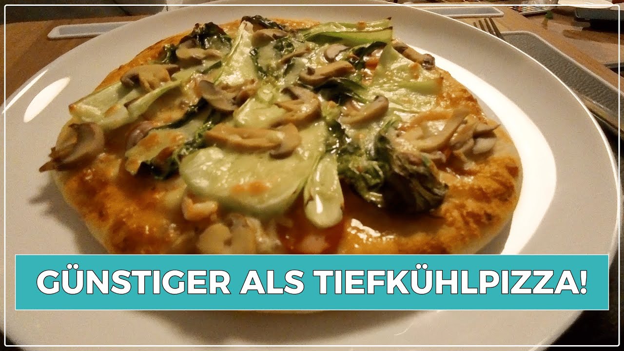 Pizza selber machen statt Tiefkühlpizza 🍕 einfacher Teig, günstig & lecker | Big Mary