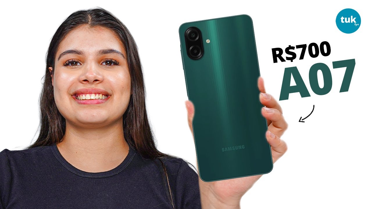 Chegou! Galaxy A07 o NOVO BARATINHO da SAMSUNG! unboxing