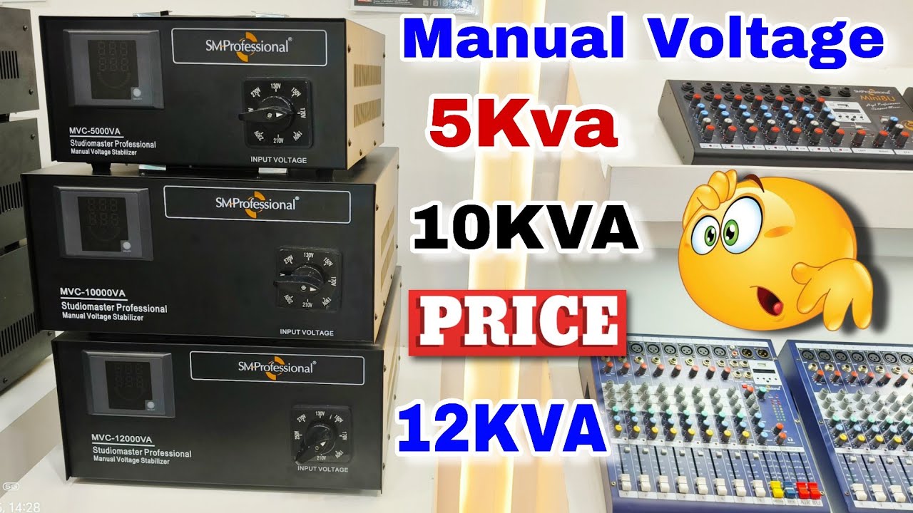 Dj Ke Liye Best Stabilizer 🤔 Manual Stabilizer 5kva | 10kva | 12kva Review And Price