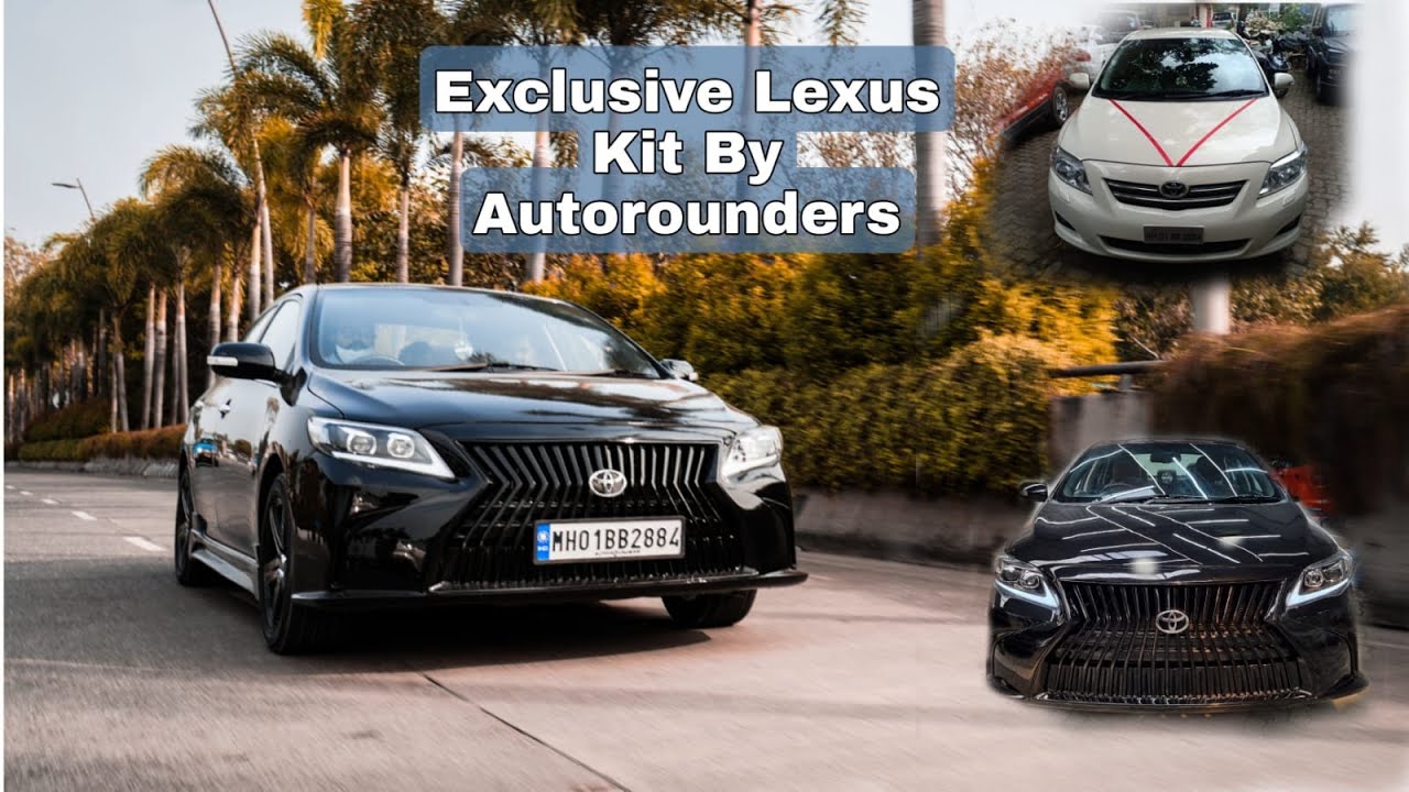 Customer bought Altis to get Modified from Autorounders | Altis Exclusive Lexus Kit