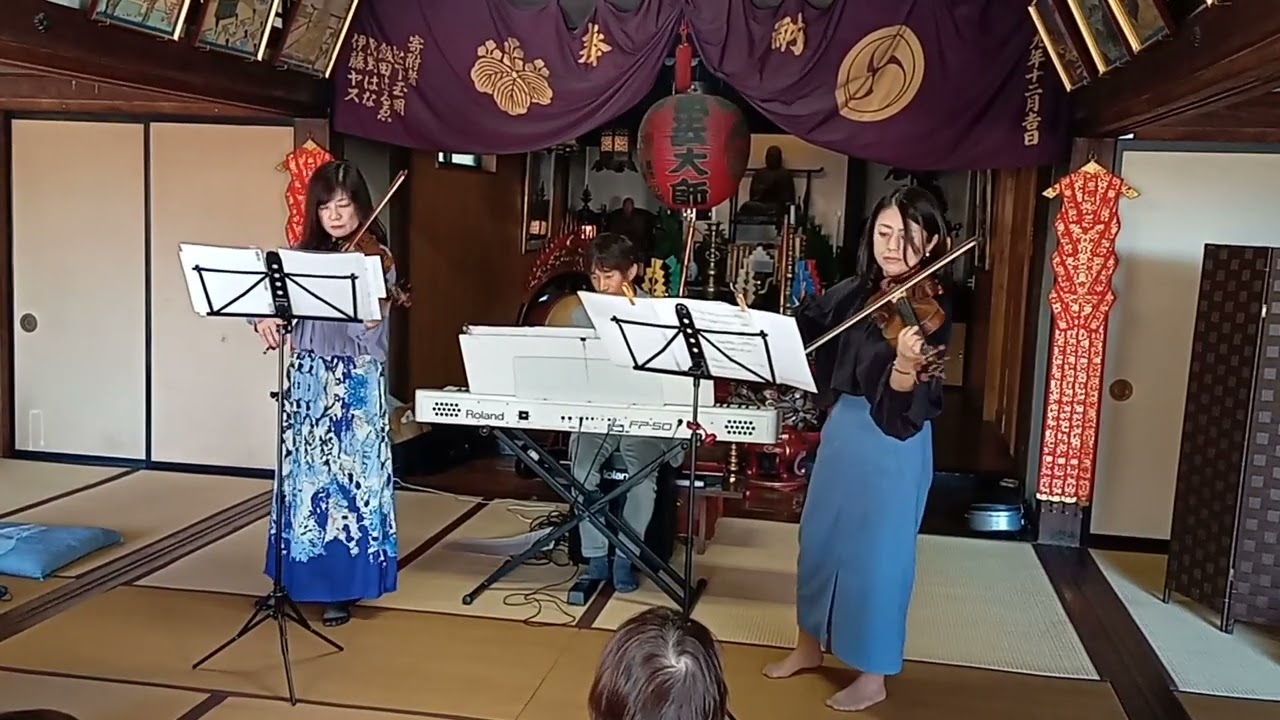 花の二重唱 音ひめと天使 @鴨江観音