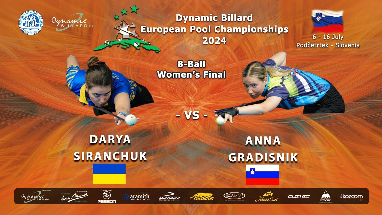 Dynamic Billard European Championships Women's 8-Ball Final