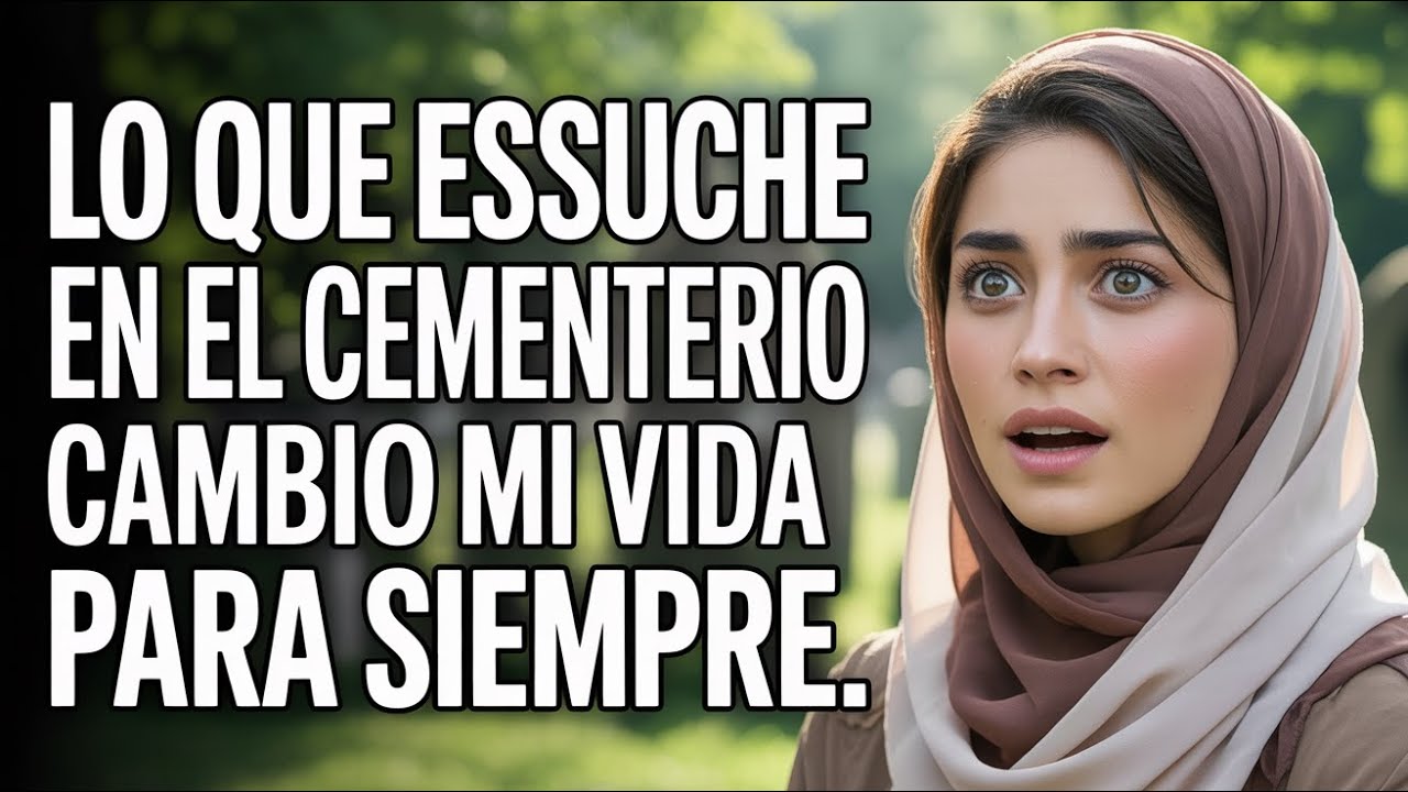 Vi a mi esposo en un cementerio; lo que escuché me dejó en shock… la verdad oculta