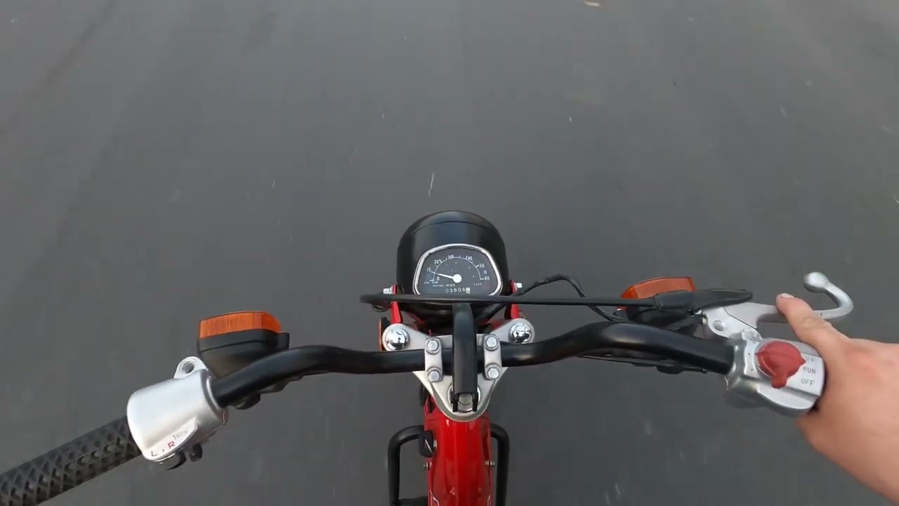 1984 Honda trail 110 walk around/startup/ride