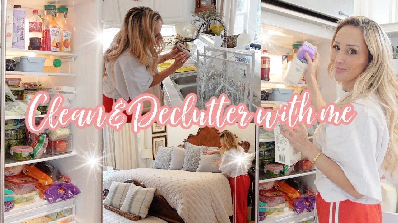 DEEP CLEAN AND DECLUTTER WITH ME 2026 // KITCHEN DECLUTTER DAY 2