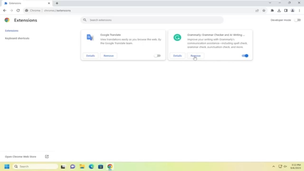 How to Remove Grammarly From Google Chrome (Uninstall Grammarly)