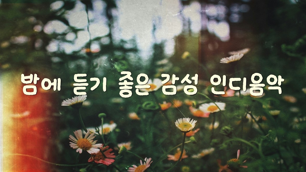 PLAYLIST 요즘 자꾸 듣게 되는 국내 인디 플레이리스트 | 퇴근길 · 새벽 · 드라이브 · 감성 | 몽환서점1집