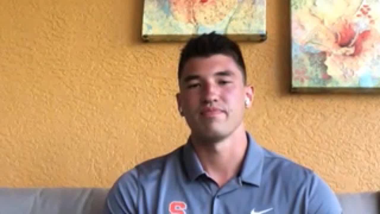 Mooney graduate and Syracuse senior Andrew Armstrong named to Wuerffel watch list
