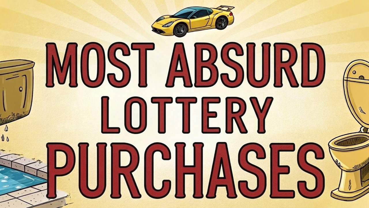 101 Dumbest Things Lottery Winners Spent Their Money On