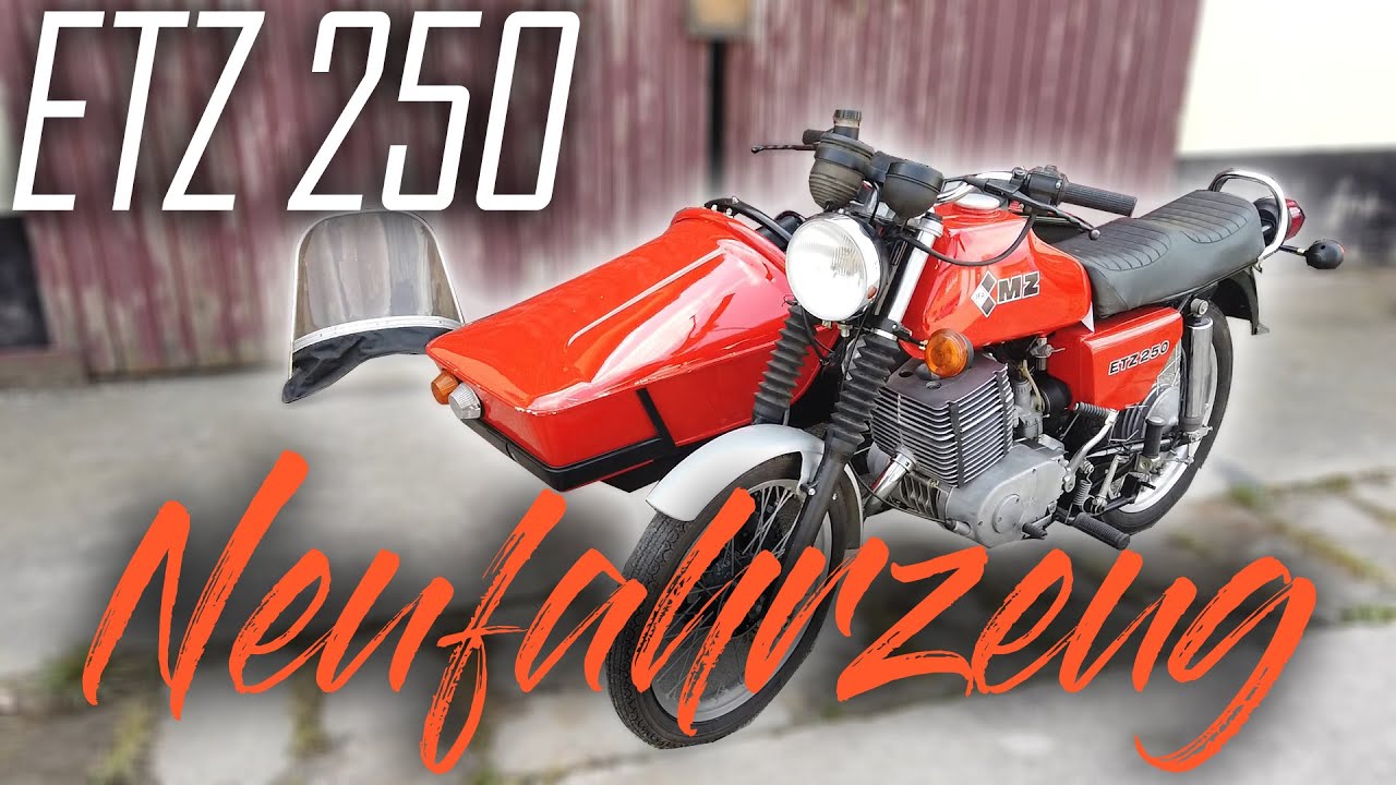 EDELWEISS Bericht | MZ ETZ 250 Gespann - Neufahrzeug von 1988?!