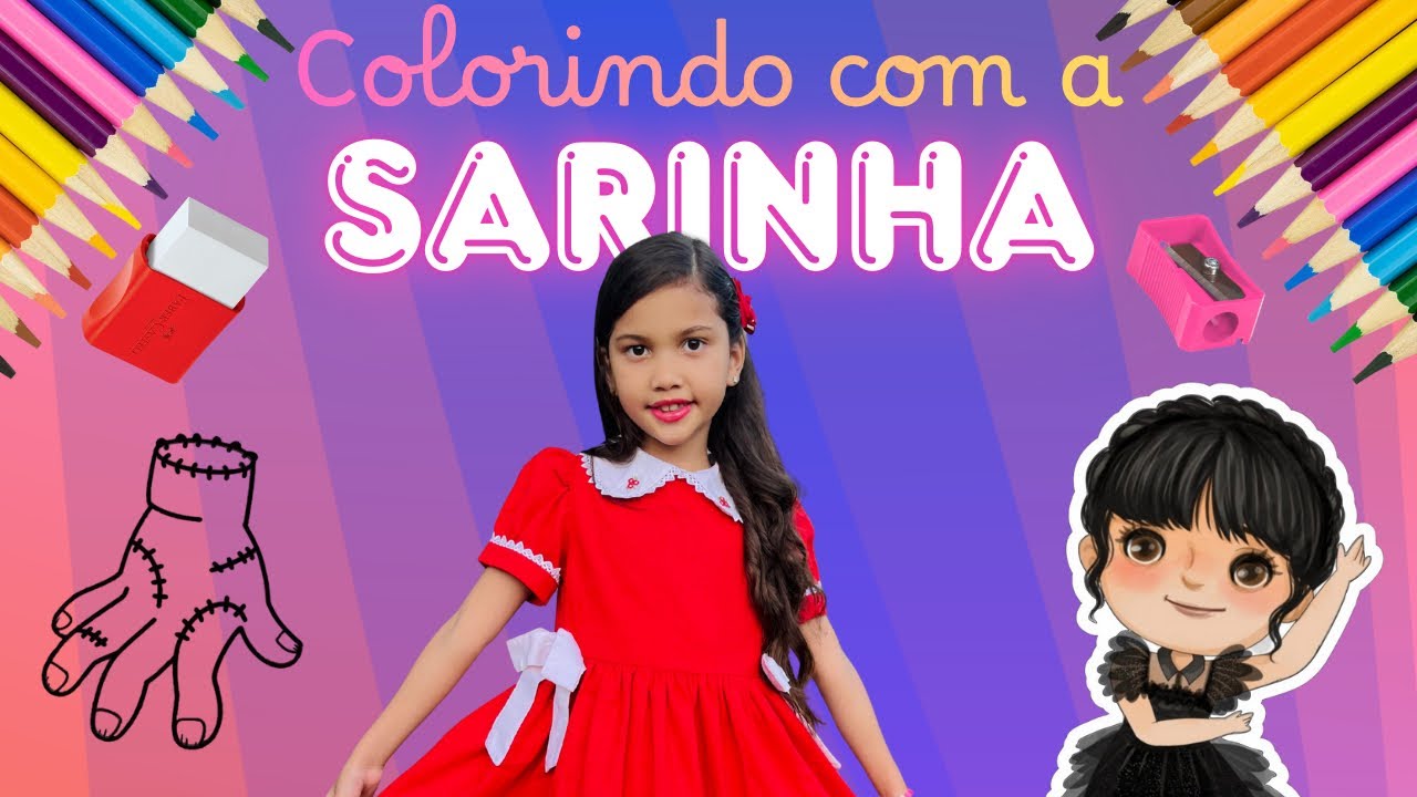Desafio: Quem desenhou melhor a Vandinha? Mamãe VS Filha ❤️