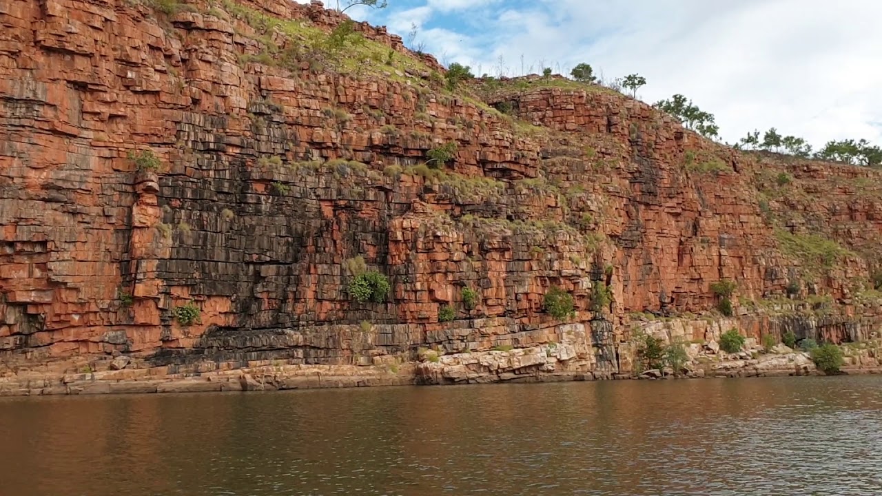 Ajs is on the Chamberlain Gorge Cruises @  El Questro