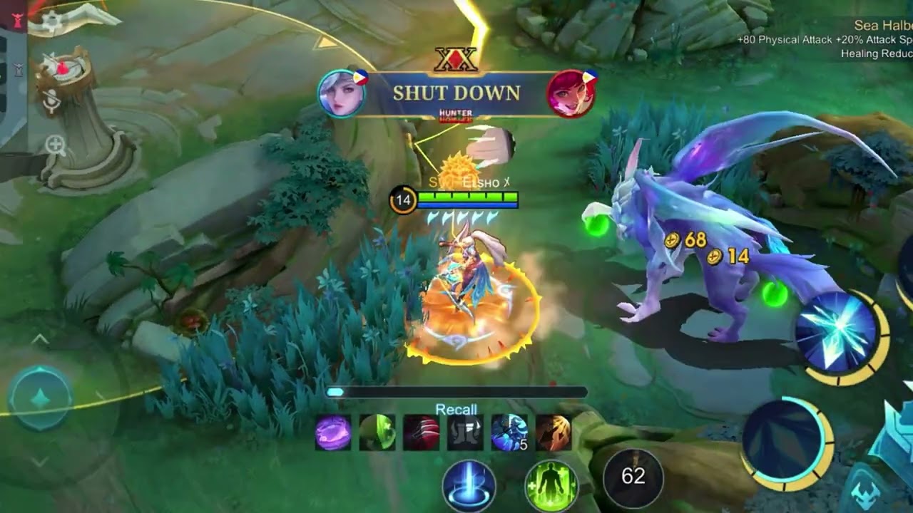 PINAGKAMALAN AKONG POSER NG KALABAN😞😩 #mlbb #mobilelegends #mobilelegendsbangbang #elshodemiya