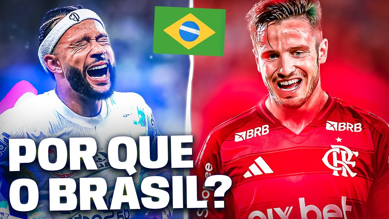 EUROPEUS que foram jogar no BRASIL 🌎