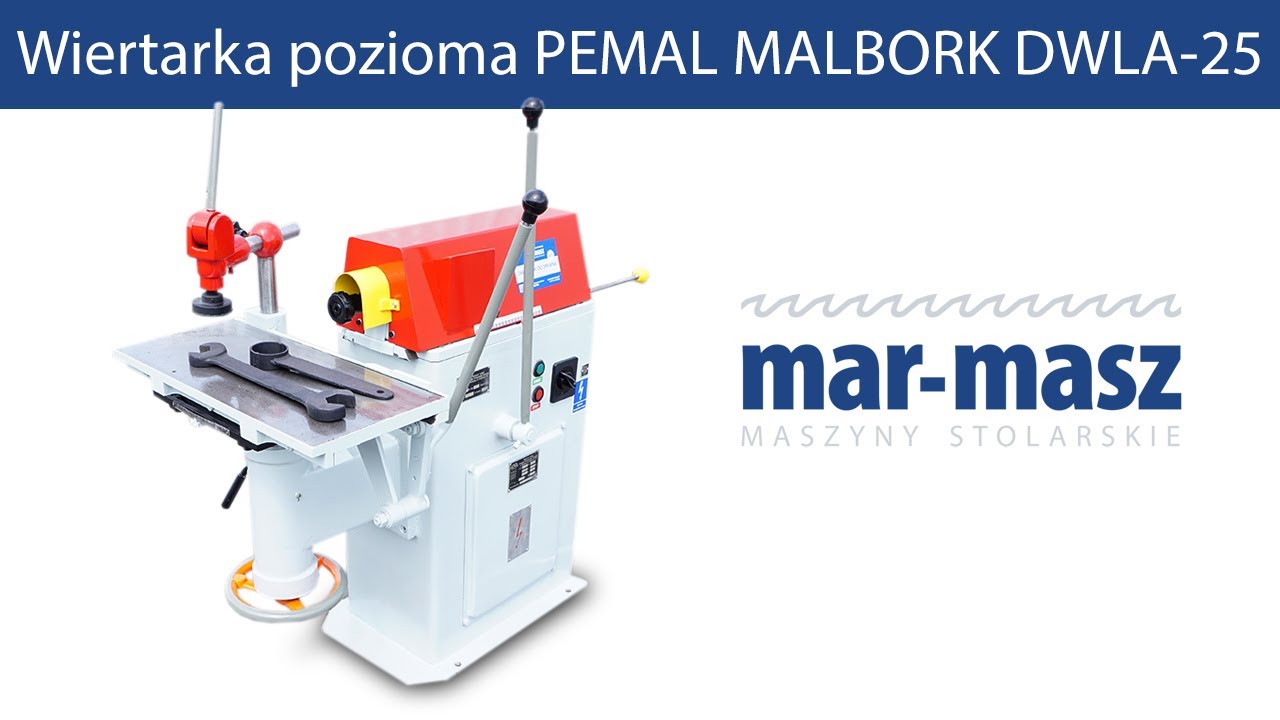 Wiertarka pozioma PEMAL MALBORK - Mar-Masz | Woodworking Machines