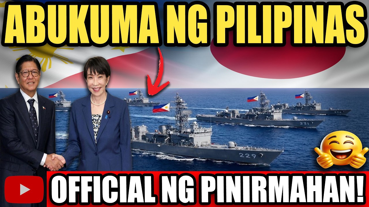 GOOD NEWS: OFFICIAL NG PINERMAHAN ANG AGREEMENT SA TRANSFER NG ABUKUMA SA PILIPINAS!