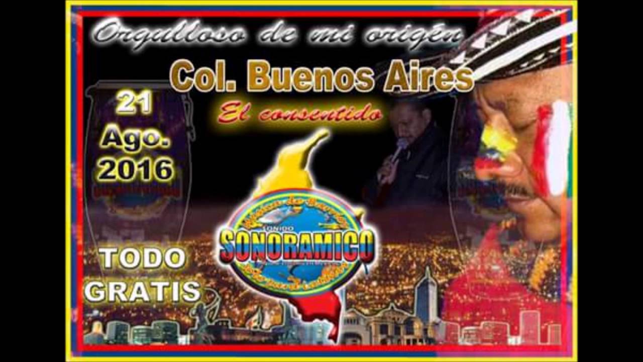 SONIDO SONORAMICO-CHARANGANO Y YEMAYA-COL BUENOS AIRES-21-AGOSTO-2016