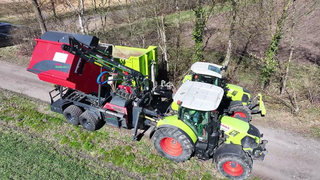 Frank Hartmeyer Garten- und Landschaftsbau | Ufkes Greentec Jaguar 40/13 Holzhäckslerkombination