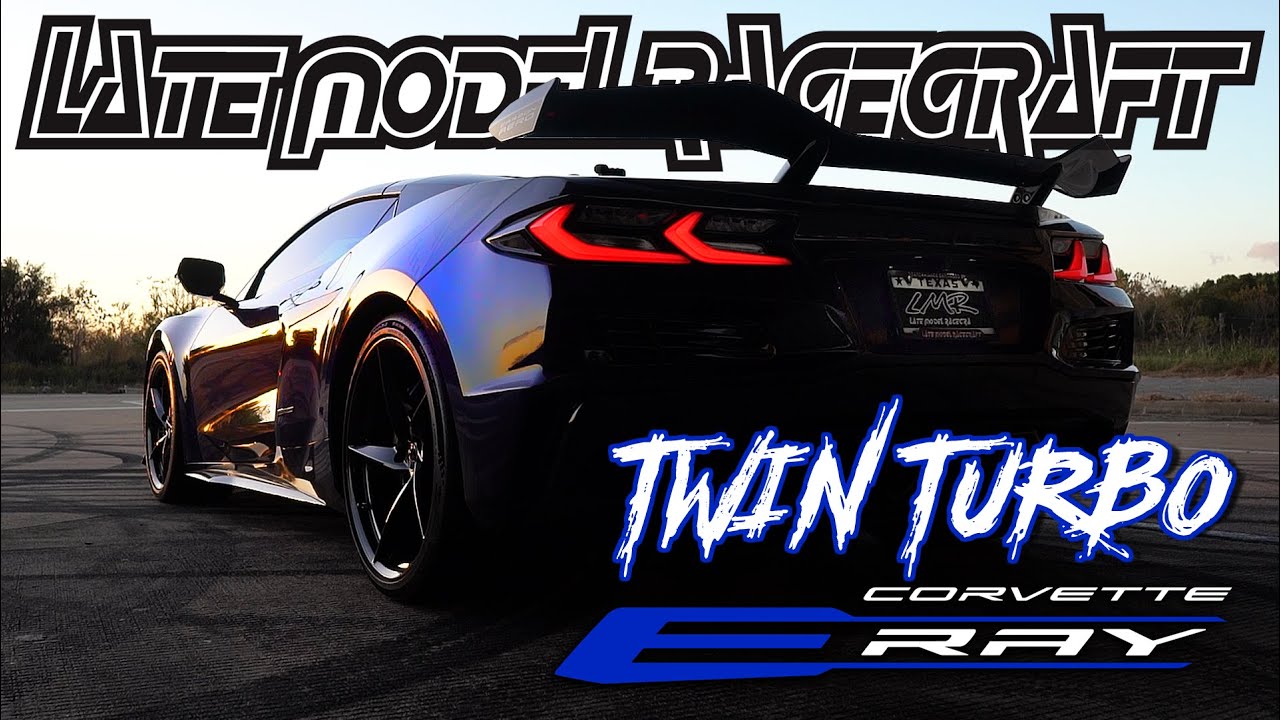900-сильный Twin Turbo E-RAY Corvette — последняя модель гоночного судна