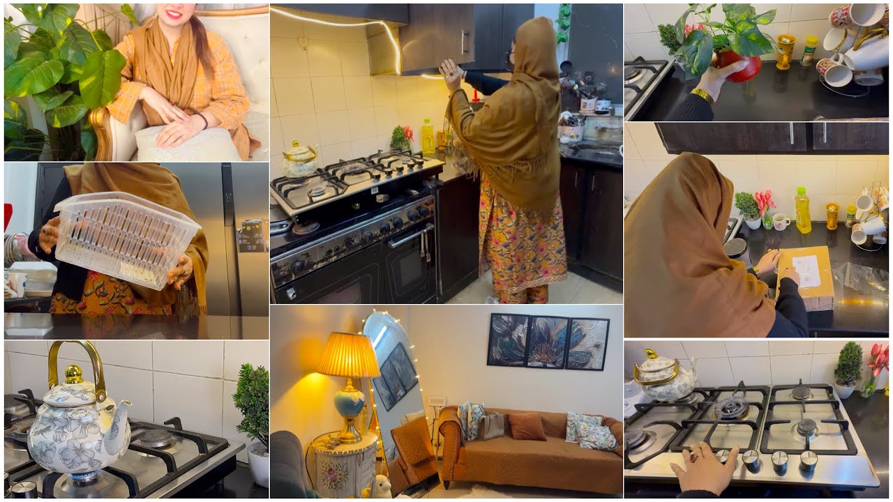 🌙 Pre-Ramadan Preparation 2026 |Zero Cost Time Saving Kitchen Deep Cleaning Hacks ✨Homemaker Wajeeha