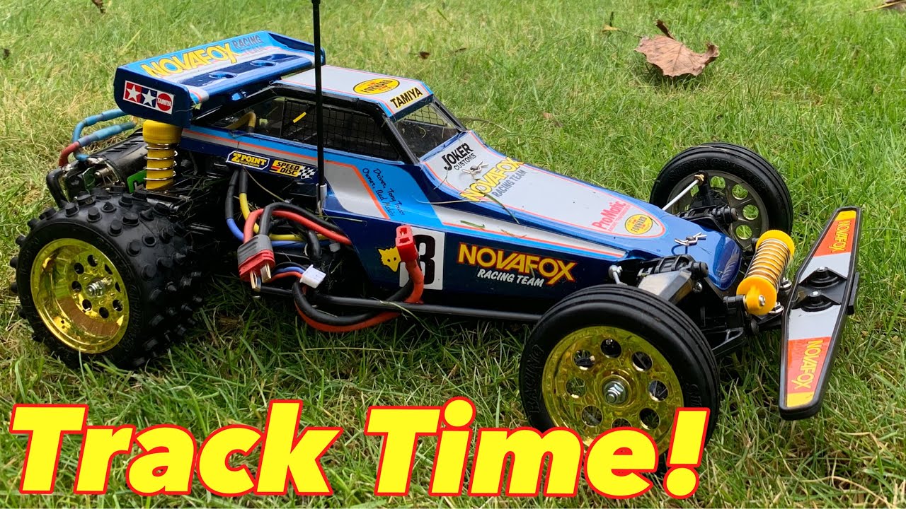 Эксплуатация багги Tamiya Novafox 2WD RC 2020 на садовой травяной трассе + модернизация двигателя...
