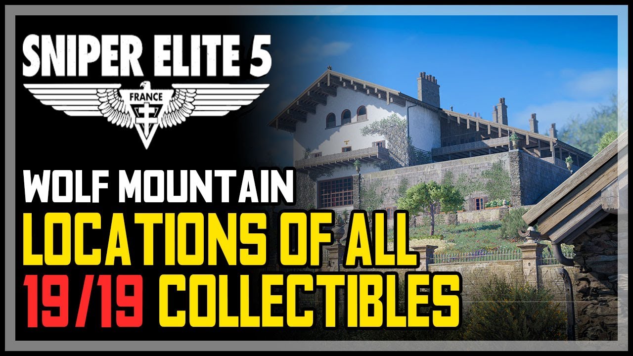 All Wolf Mountain Collectibles Sniper Elite 5 DLC