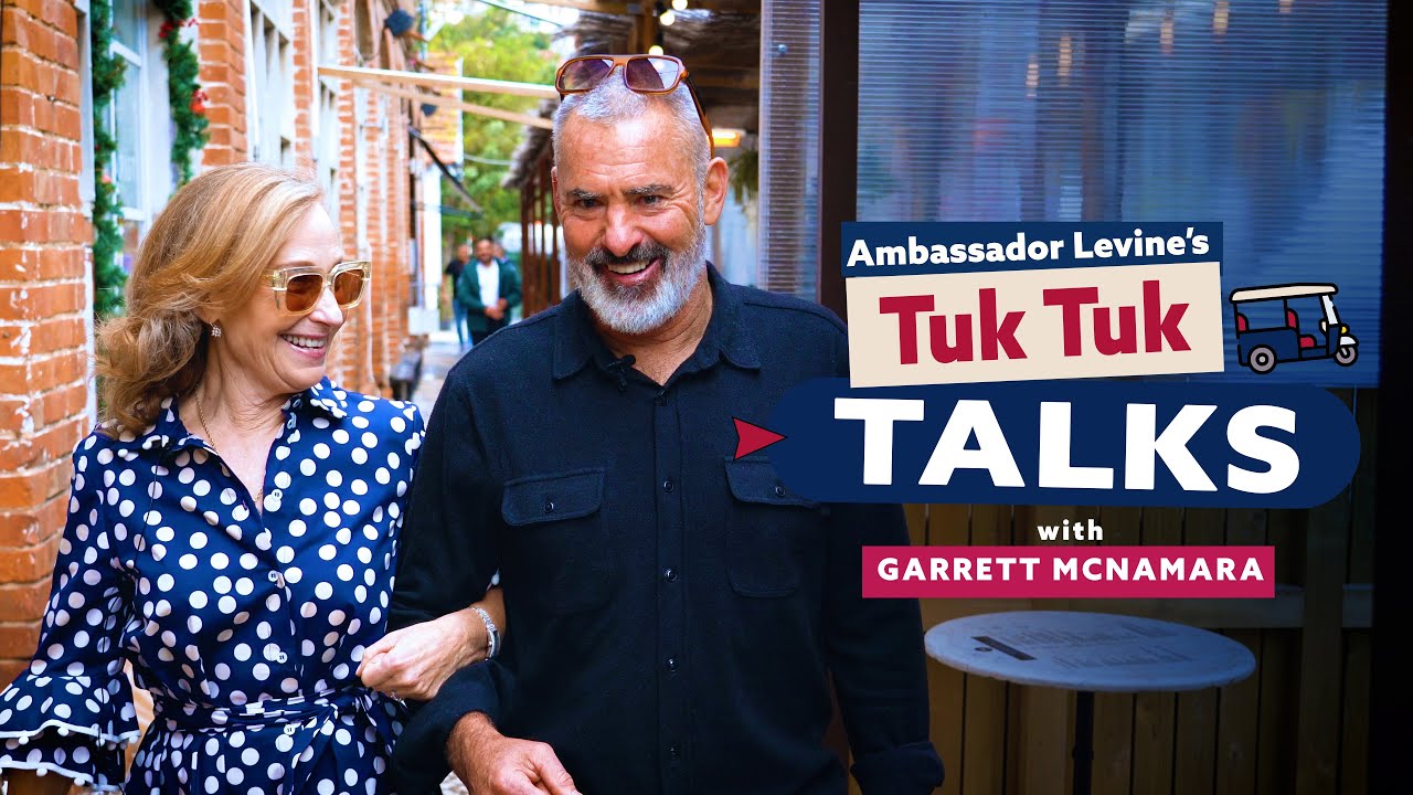 Tuk Tuk Talks with Ambassador Levine - Entrevista a Garrett McNamara