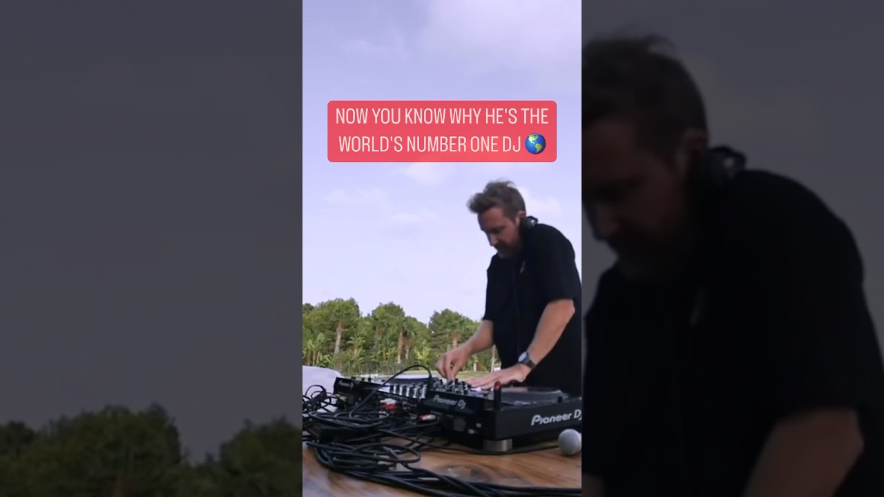 David Guetta uses PRE-RECORDED SETS #djtips #dj