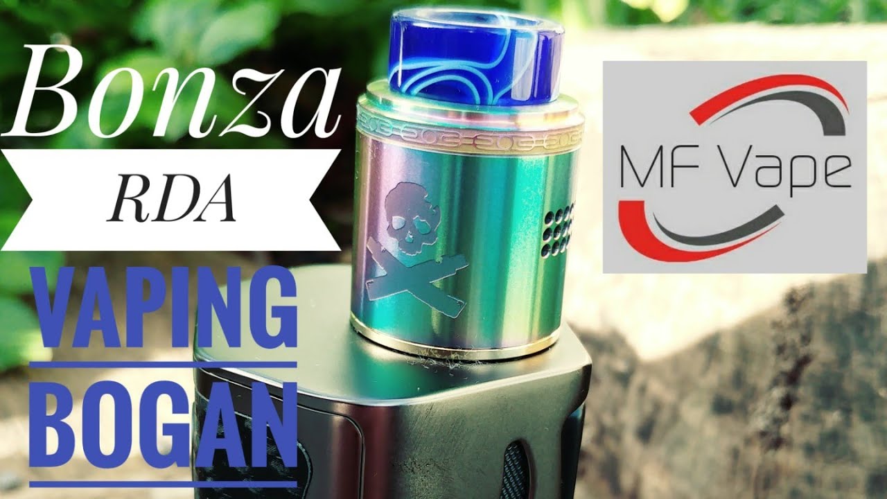 Bonza RDA by The Vaping Bogan/Vandy Vape - Review, build and wick