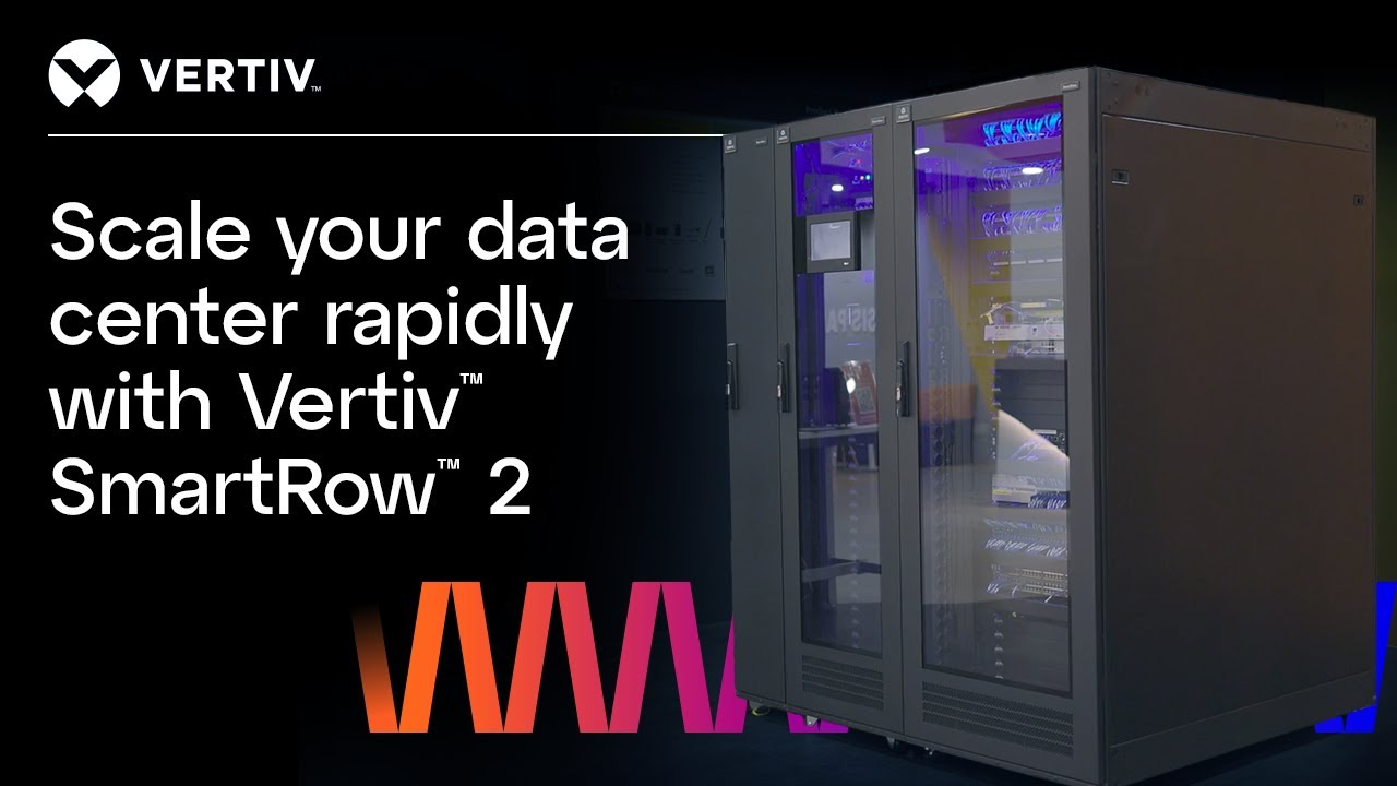 Scale Your Data Center Rapidly with the Vertiv&trade; SmartRow 2 Micro Data Center Solution