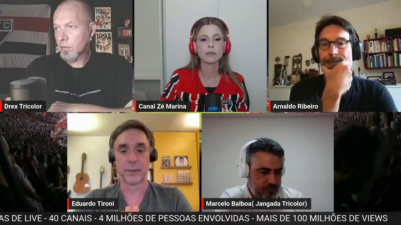 SUPER LIVE SPFC (Sem Naming Rights) DA FRENTE DEMOCRÁTICA EM DEFESA DO SÃO PAULO FUTEBOL CLUBE