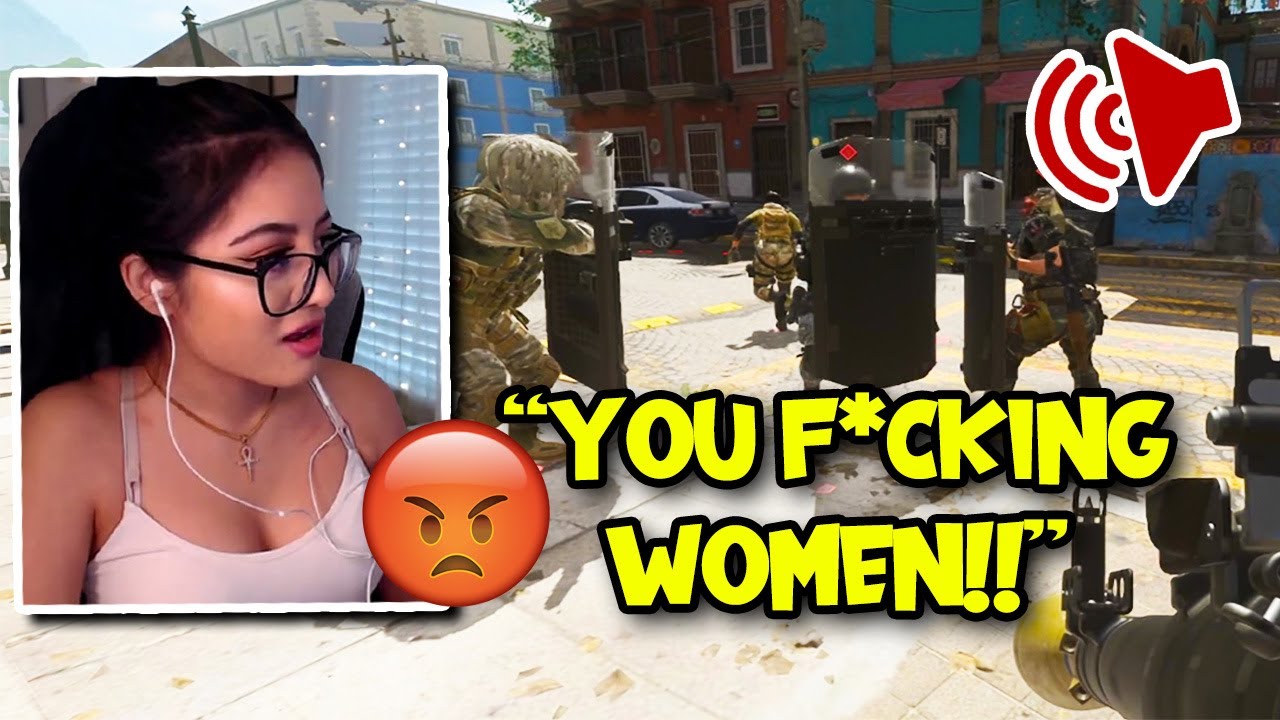 Gamer Girls Make Players Rage With RPG & Riot Shields | Modern Warfare 2