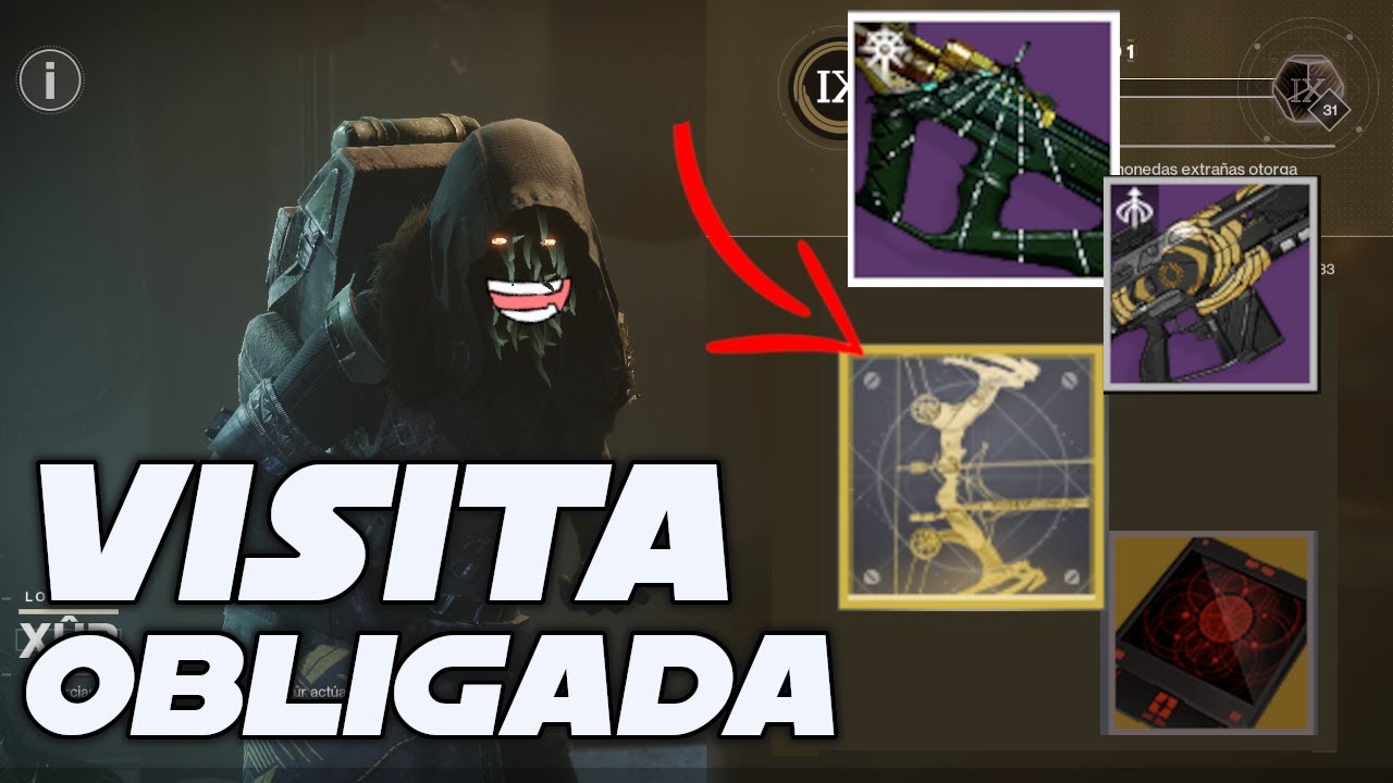 Xur  se volvi&oacute; loco. Aprovecha y compra esto!! #destiny2