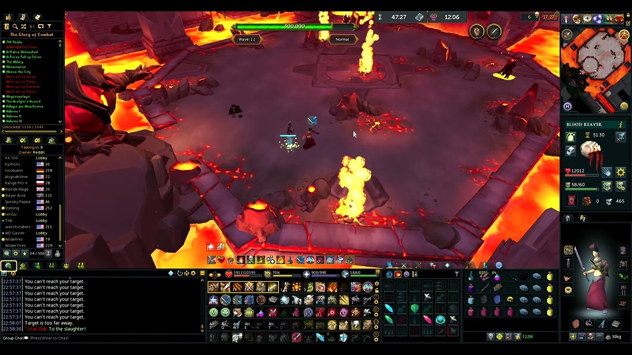 Normal Mode TzKal-Zuk [23:09] [Melee] [Basic-ish Gear] [Flawless Run]