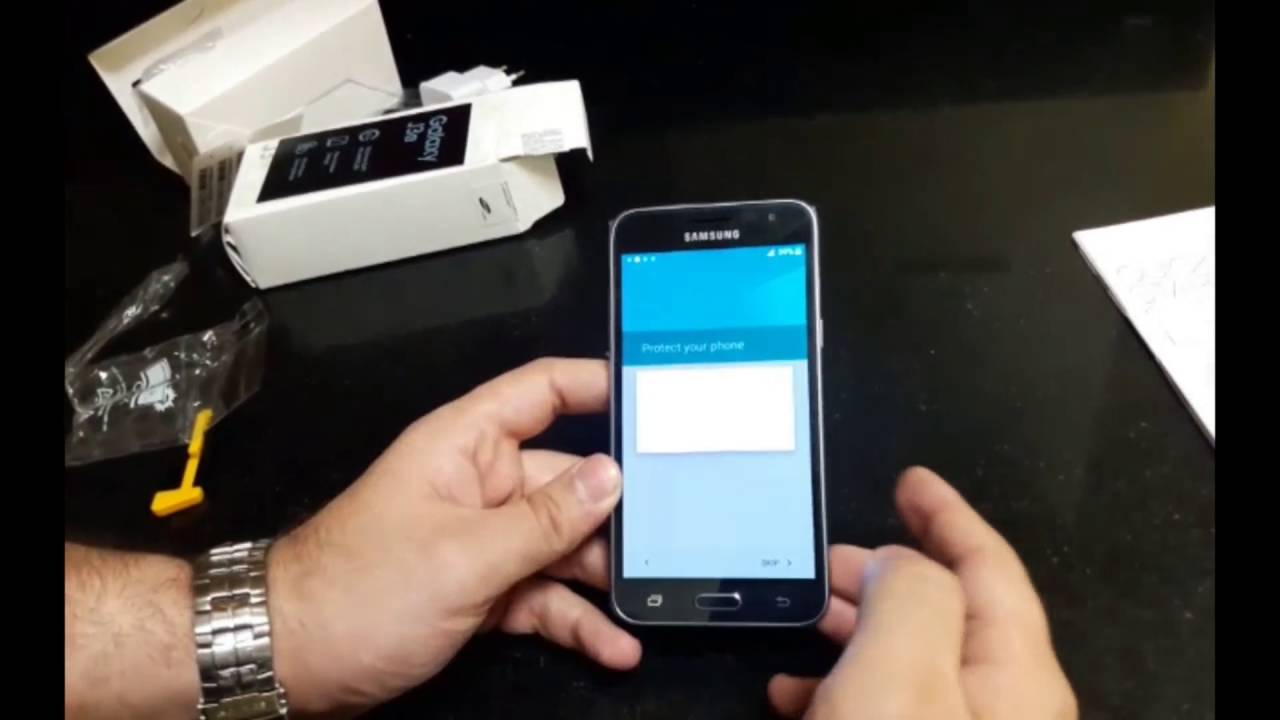 Samsung j3 2016 unboxing-قتح علبة سامسونج جي 3 2016