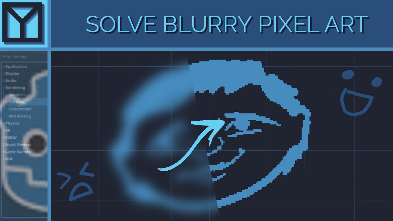 How to solve blurry pixel art in Godot 4 | Microguide