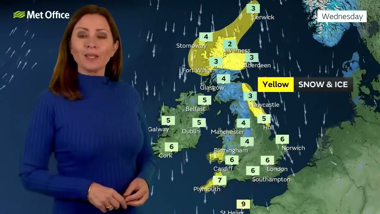 Clare Nasir Met Office Weather 19th November 2025 AM