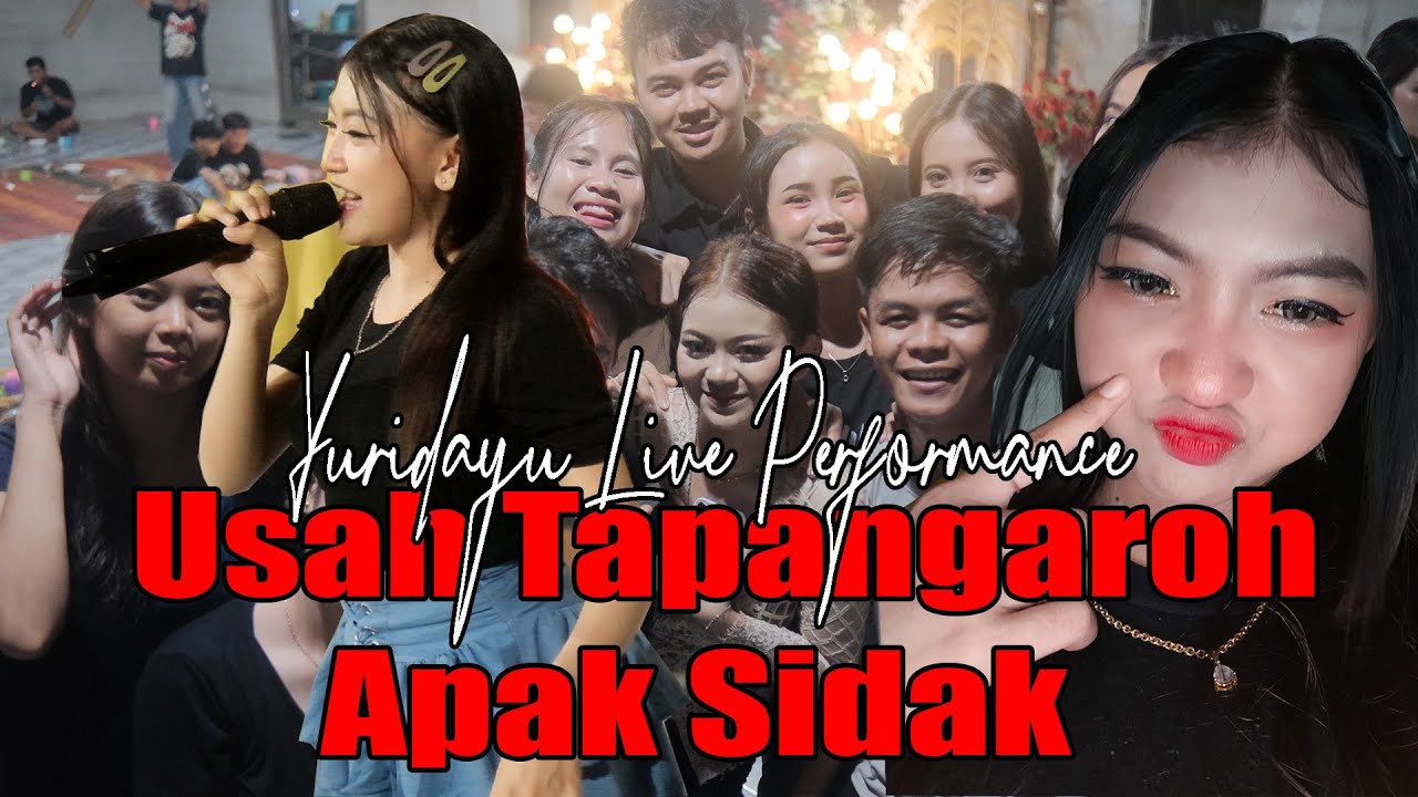 Usah Tapangaroh Apak Sidak || YURIDAYU || Live Perform ENsali || Wedding Dono Tere ||
