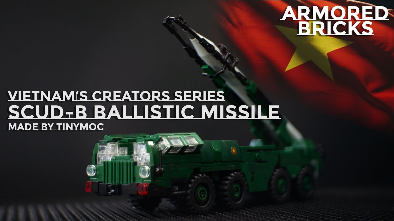 Scud-B Missile from TinyMOC Assembly | Vietnam's Creators Series